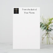 Glas in lood - briefpapier (Staand voorkant)