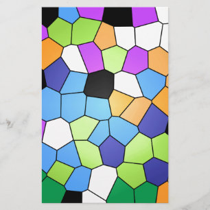 Glas in lood briefpapier