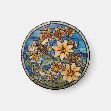 Glas in lood Bumblebee