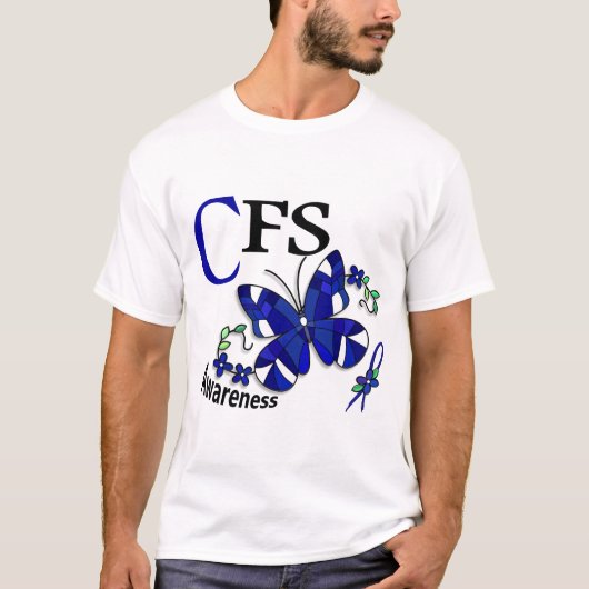 Glas in lood Butterfly 2 CFS T-shirt (Voorkant)