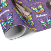 Glas in lood Butterfly Cadeaupapier (Rol Hoek)