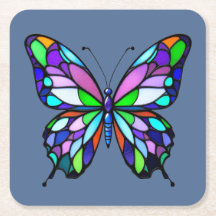 Glas in lood Butterfly