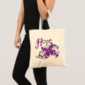 Glas in lood Butterfly Leiomyosarcomen Tote Bag (Voorkant (product))