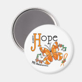 Glas in lood Butterfly MS Magneet (Voorkant / Achterkant)