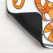 Glas in lood Butterfly Multiple Sclerosis Muismat (Hoek)