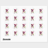 Glas in lood Butterfly Sticker (Vel)
