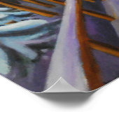 Glas in lood Cabin Poster (Hoek)