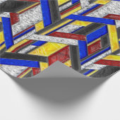 Glas in lood cadeaupapier (Hoek)