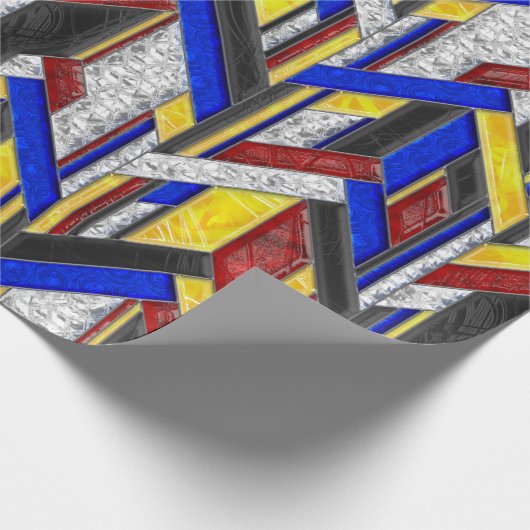 Glas in lood cadeaupapier (Hoek)