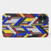 Glas in lood Case-Mate iPhone case (Achterkant (horizontaal))