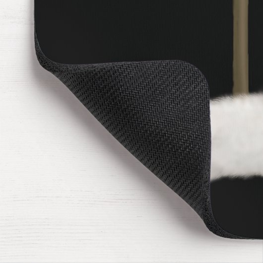 Glas in lood Cat Sunlamp Mousepad Muismat (Hoek)