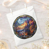 Glas in lood Cauldron Bedankzakje (Geknipt)