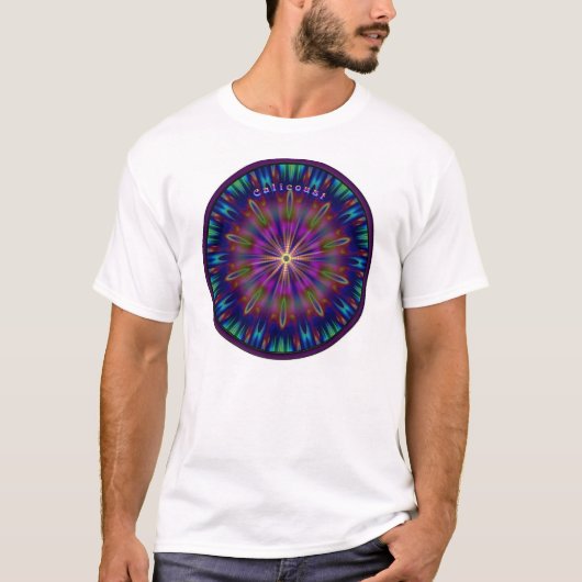 Glas in lood Center Sun  T-shirt (Voorkant)