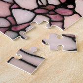 Glas in lood Cherry Blossom Legpuzzel (Zijkant)