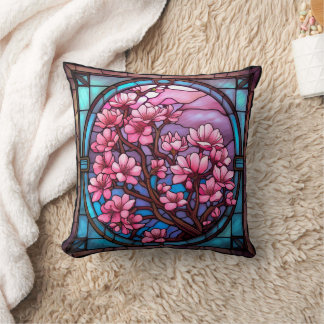 Glas in lood Cherry Blossoms Kussen
