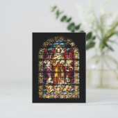 Glas in lood Church WIndow Briefkaart (Staand voorkant)