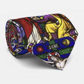 Glas in lood Church Window Crucifixe Jesus Stropdas (Opgerold)