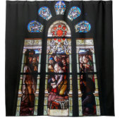 Glas in lood Church Window Douchegordijn (Voorkant)