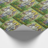 Glas in lood Church Window Resurrection Angel Cadeaupapier (Hoek)