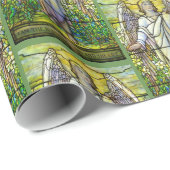 Glas in lood Church Window Resurrection Angel Cadeaupapier (Rol Hoek)