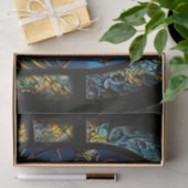Glas in lood Crescent Moon Tissuepapier (Geschenk)