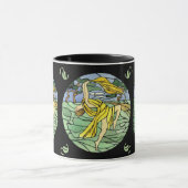 Glas in lood Dancer Mok (Midden)