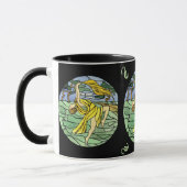 Glas in lood Dancer Mok (Links)