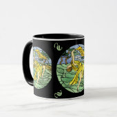 Glas in lood Dancer Mok (Voorkant links)