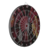 GLAS IN LOOD DARTBORD (Voorkant Links)