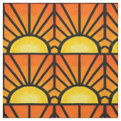 Glas in lood Deco Sunset Stof (Swatch)