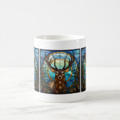 Glas in lood Deer Mok (Center)