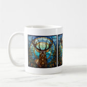 Glas in lood Deer Mok (Links)