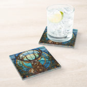 Glas in lood Deer Onderzetter (Schuin)
