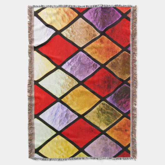 Glas in lood deken (Voorkant Verticaal)