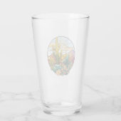 Glas in lood Desert Bierglas (Achterkant)