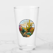 Glas in lood Desert Bierglas (Voorkant)