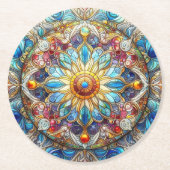 Glas in lood Design Onderzetter (Voorkant)