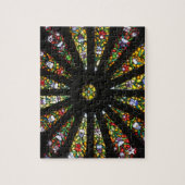 Glas-in-lood detail legpuzzel (Verticaal)