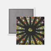 Glas-in-lood detail magneet (Voorkant / Achterkant)