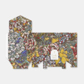 Glas in lood doopdoop gunst bedankdoosjes (Uitgevouwen)