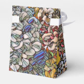 Glas in lood doopdoop gunst bedankdoosjes (Achterkant)