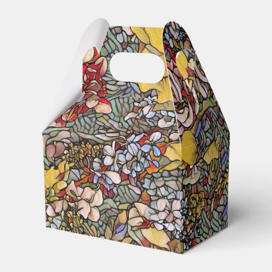 Glas in lood doopdoop gunst bedankdoosjes (Achterkant)