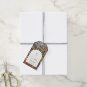 Glas in lood doopdoop gunst cadeaulabel (Met Touw)