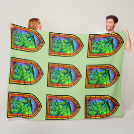 Glas in lood Dragon Fleece Deken