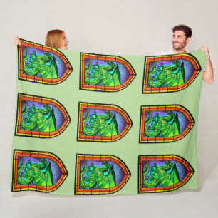 Glas in lood Dragon Fleece Deken
