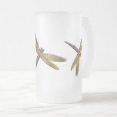 Glas in lood Dragonfly Bevroren Mok (Voorkant rechts)