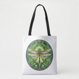  Glas in lood Dragonfly Canvas tas