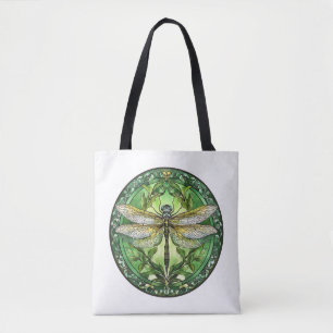 Glas in lood Dragonfly Canvas tas