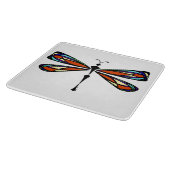 Glas in lood Dragonfly Decoratief Cutting Board Snijplank (Hoek)