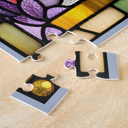 Glas in lood Dragonfly Legpuzzel (Zijkant)